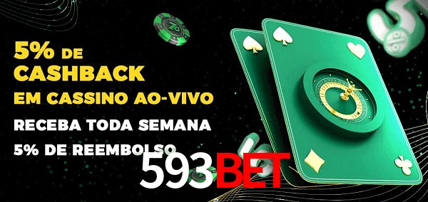 Promoções do cassino ao Vivo 593bet